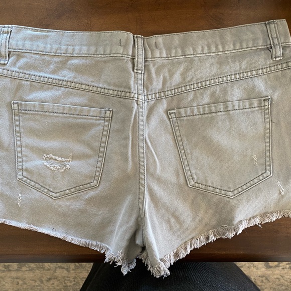 [Free People] Army Shorts - Picture 2 of 4